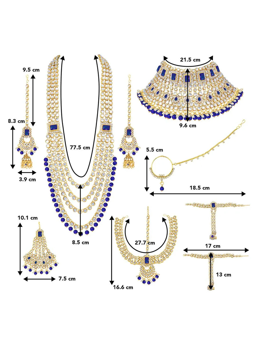 Bridal Jewellery Ensemble by Peora | Graceful Elegance for Brides