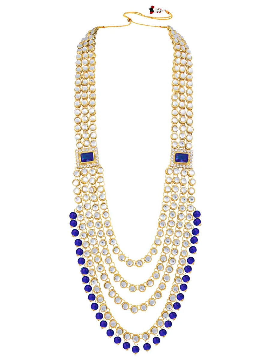 Rosa Regalia Bridal Jewellery Ensemble - Blue
