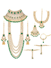 Elegance Embodied Kundan Pearl Bridal Set