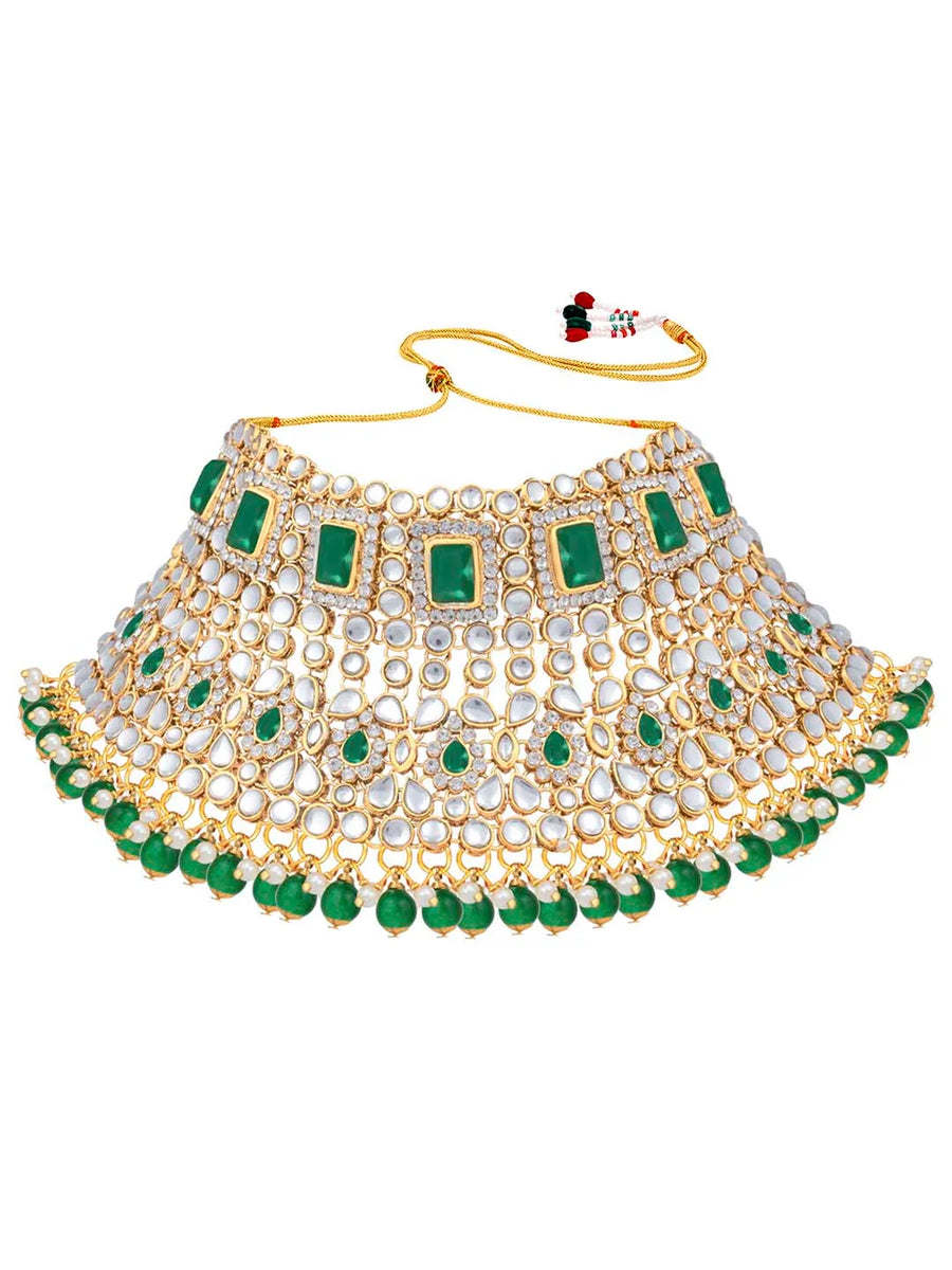Enchanting Bridal Jewellery Collection - Green