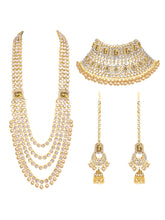 Elegance Embodied Kundan Pearl Bridal Set