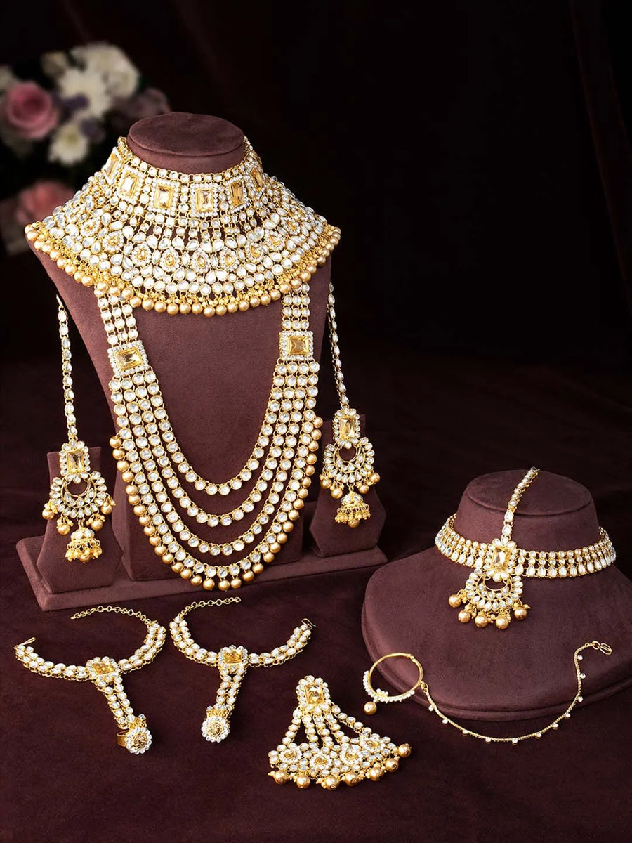 Enchanting Bridal Jewellery Collection - Champagne