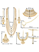 Elegance Embodied Kundan Pearl Bridal Set