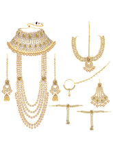 Elegance Embodied Kundan Pearl Bridal Set