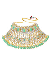 Rosa Regalia Bridal Jewellery Ensemble - Mint