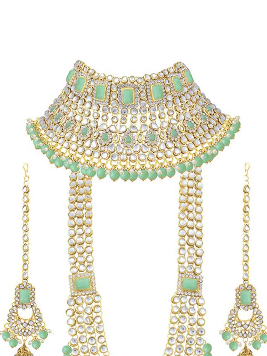 Bridal Jewellery Ensemble by Peora | Graceful Elegance for Brides
