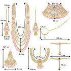 Bridal Jewellery Ensemble by Peora | Graceful Elegance for Brides