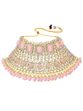 Rosa Regalia Bridal Jewellery Ensemble - Pink