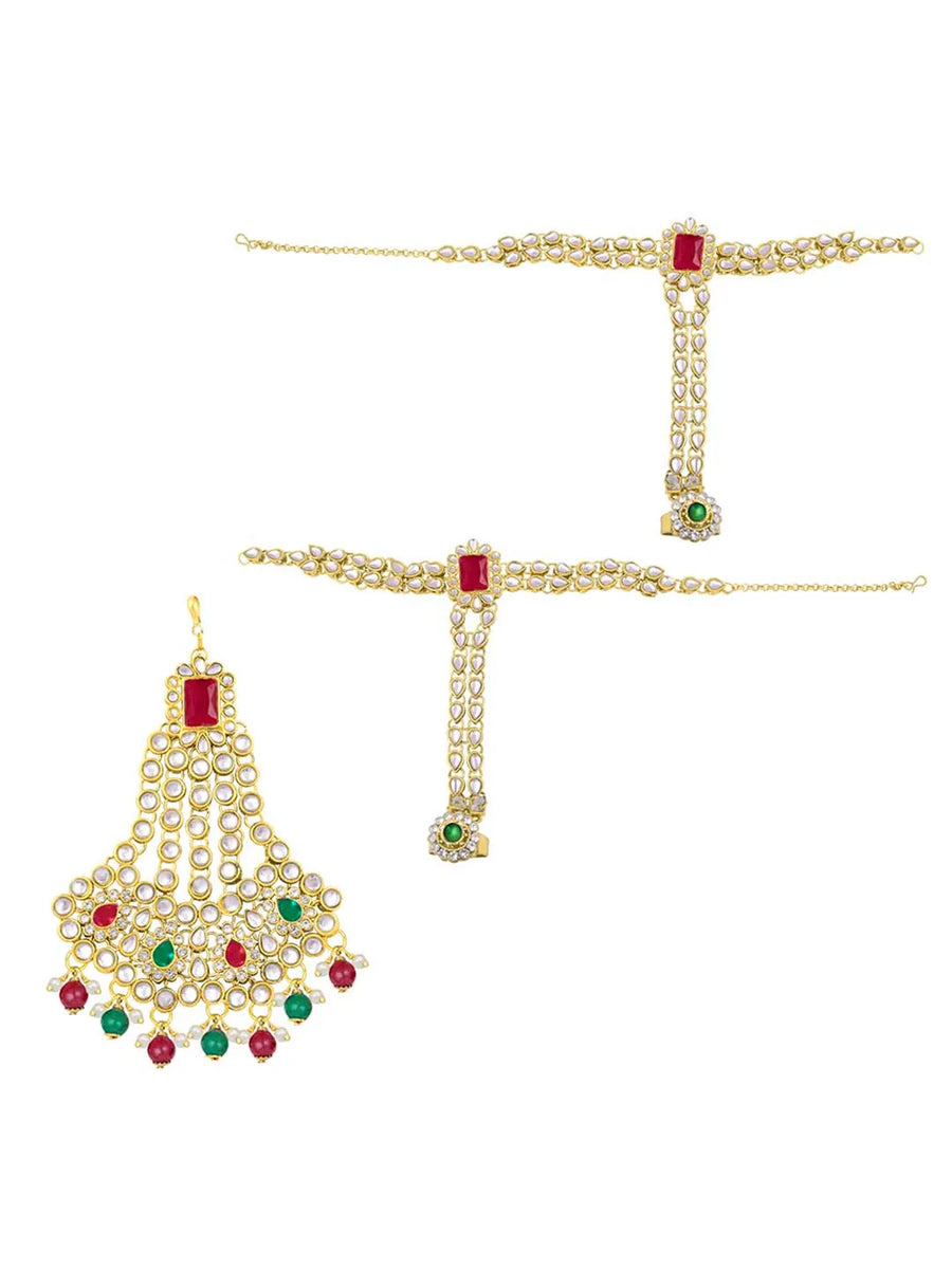 Bridal Jewellery Ensemble by Peora | Graceful Elegance for Brides