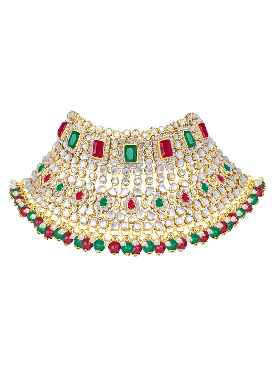 Bridal Jewellery Ensemble by Peora | Graceful Elegance for Brides