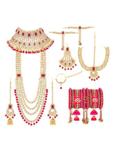 Elegance Embodied Kundan Pearl Bridal Set