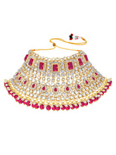 Elegance Embodied Kundan Pearl Bridal Set