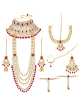 Elegance Embodied Kundan Pearl Bridal Set