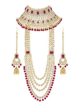 Enchanting Bridal Jewellery Collection - Rani Pink