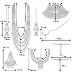 Bridal Jewellery Ensemble by Peora | Graceful Elegance for Brides