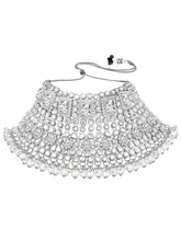 Rosa Regalia Bridal Jewellery Ensemble - Rhodium White