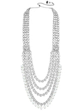 Rosa Regalia Bridal Jewellery Ensemble - Rhodium White