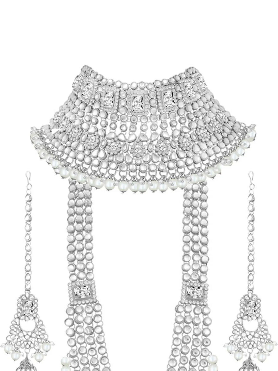 Bridal Jewellery Ensemble by Peora | Graceful Elegance for Brides