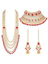 Elegance Embodied Kundan Pearl Bridal Set