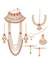 Elegance Embodied Kundan Pearl Bridal Set