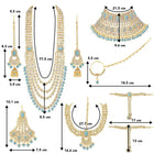 Bridal Jewellery Ensemble by Peora | Graceful Elegance for Brides