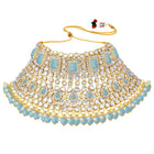 Rosa Regalia Bridal Jewellery Ensemble - Sky Blue