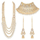 Rosa Regalia Bridal Jewellery Ensemble - White