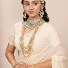 Bridal Jewellery Ensemble by Peora | Graceful Elegance for Brides