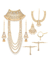 Elegance Embodied Kundan Pearl Bridal Set