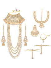 Elegance Embodied Kundan Pearl Bridal Set