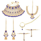 Celestial Charm A Starry Bridal Set - Blue