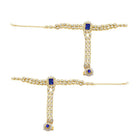 Celestial Charm A Starry Bridal Set - Blue