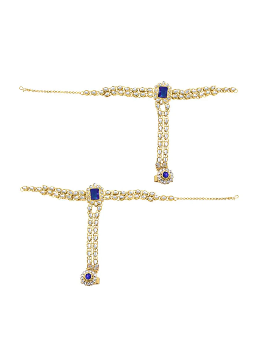 Celestial Charm A Starry Bridal Set - Blue