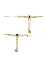 Celestial Charm A Starry Bridal Set - Blue