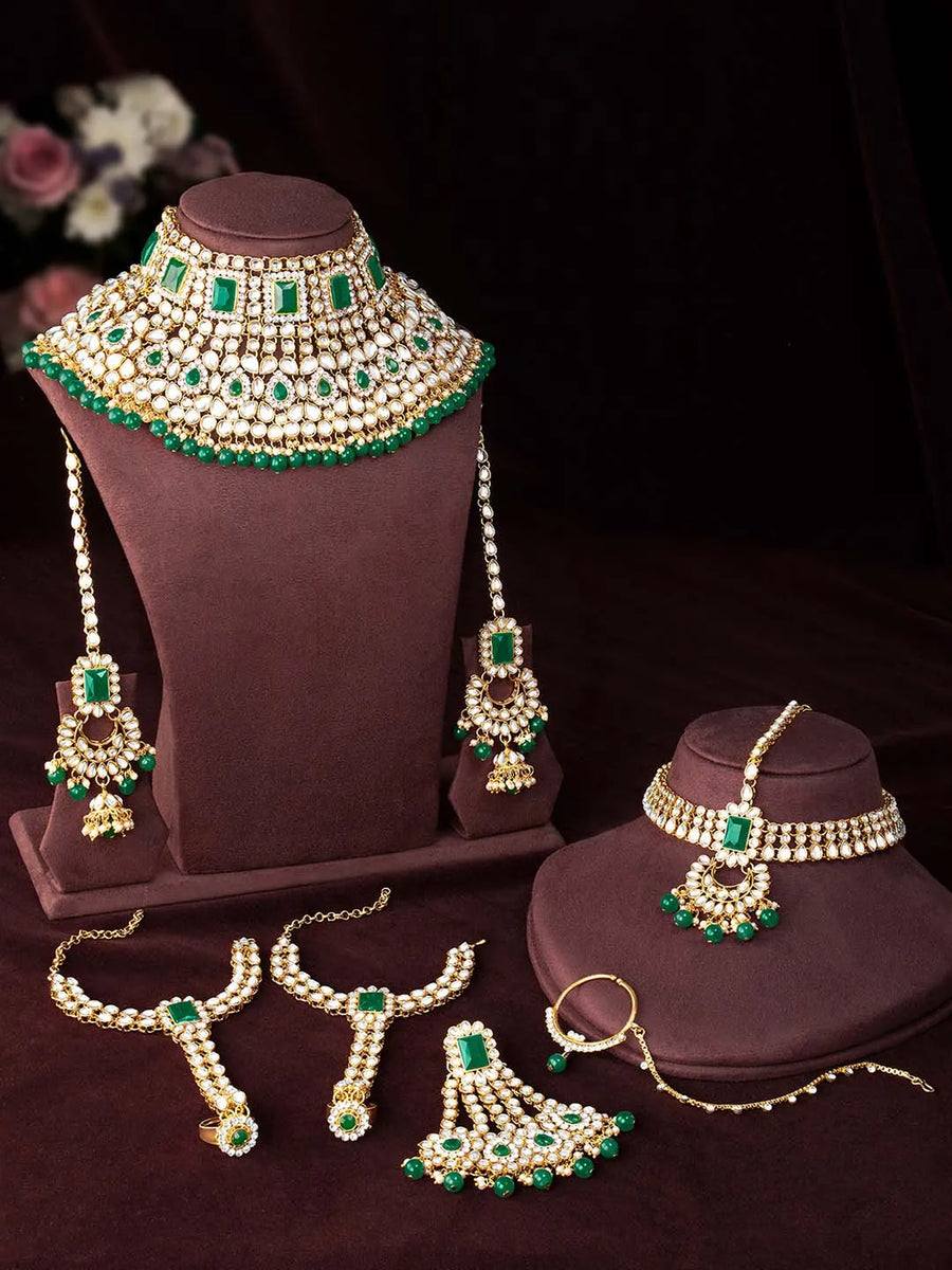 Starry Bridal Set – Sparkling Elegance for Your Big Day | Peora