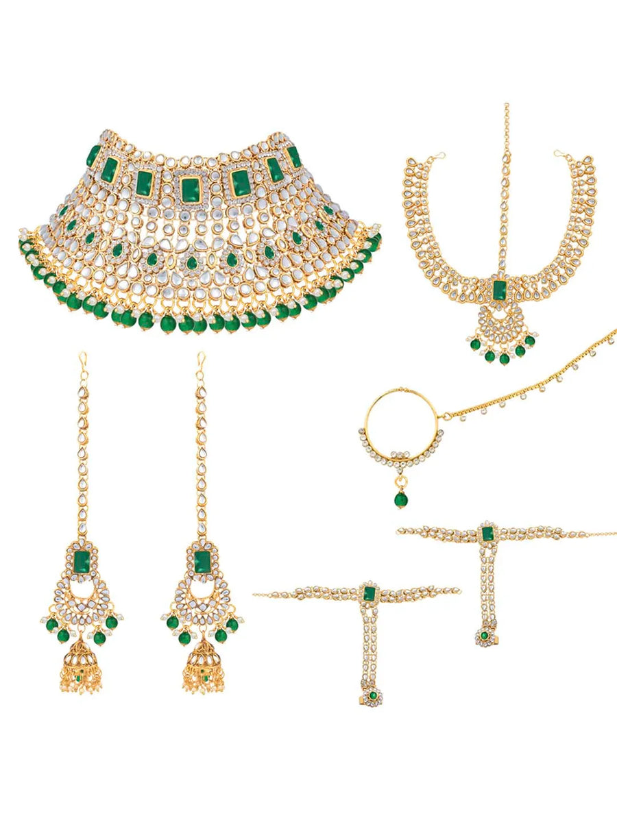 Starry Bridal Set – Sparkling Elegance for Your Big Day | Peora