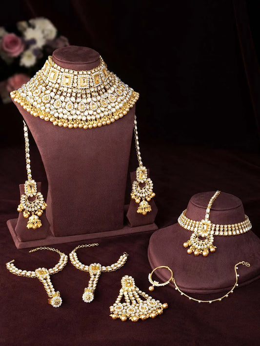 Starry Bridal Set – Sparkling Elegance for Your Big Day | Peora