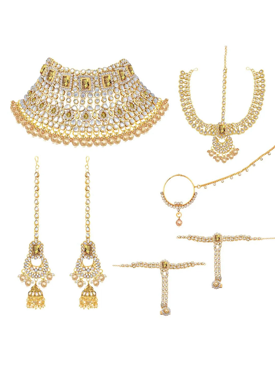 Starry Bridal Set – Sparkling Elegance for Your Big Day | Peora