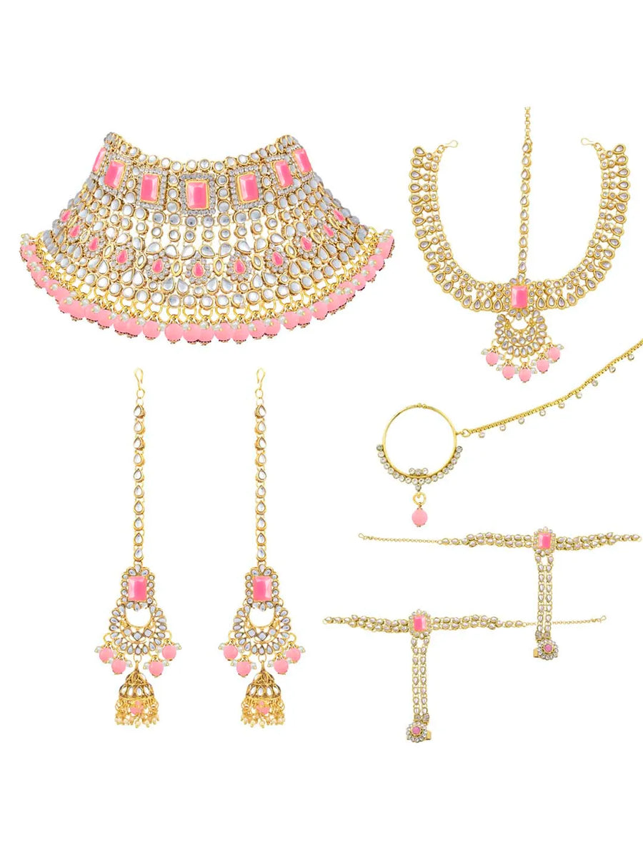 Starry Bridal Set – Sparkling Elegance for Your Big Day | Peora