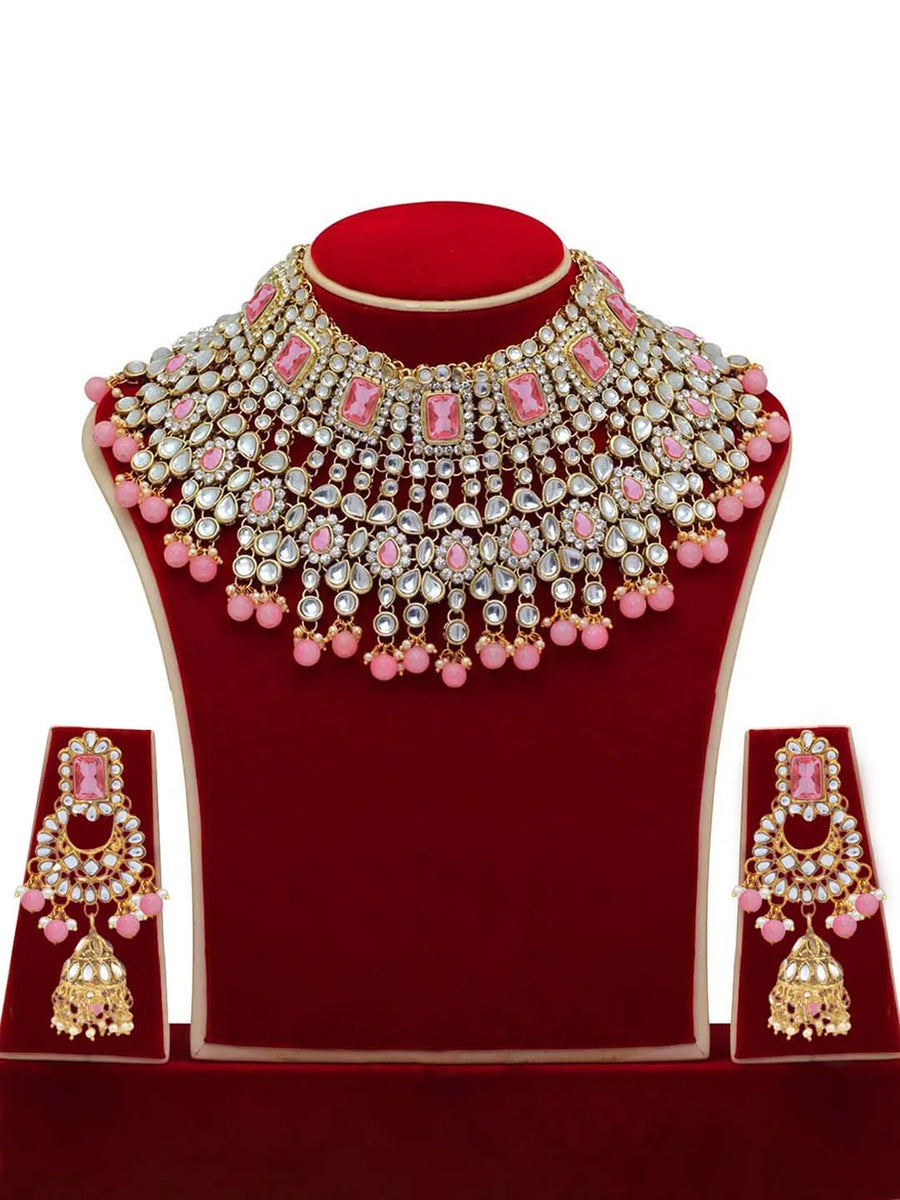 Celestial Charm A Starry Bridal Set - Pink