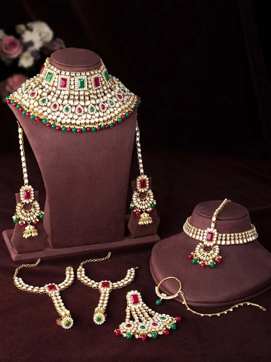 Starry Bridal Set – Sparkling Elegance for Your Big Day | Peora