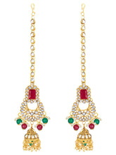 Celestial Charm A Starry Bridal Set - Red & Green