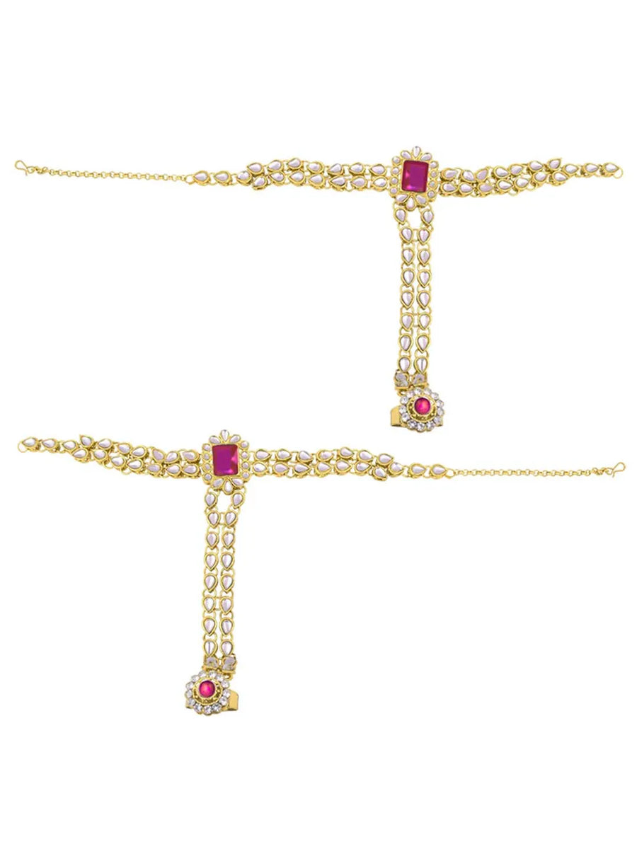 Celestial Charm A Starry Bridal Set - Rani Pink