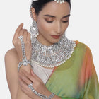 Starry Bridal Set – Sparkling Elegance for Your Big Day | Peora