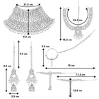 Starry Bridal Set – Sparkling Elegance for Your Big Day | Peora