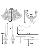 Starry Bridal Set – Sparkling Elegance for Your Big Day | Peora