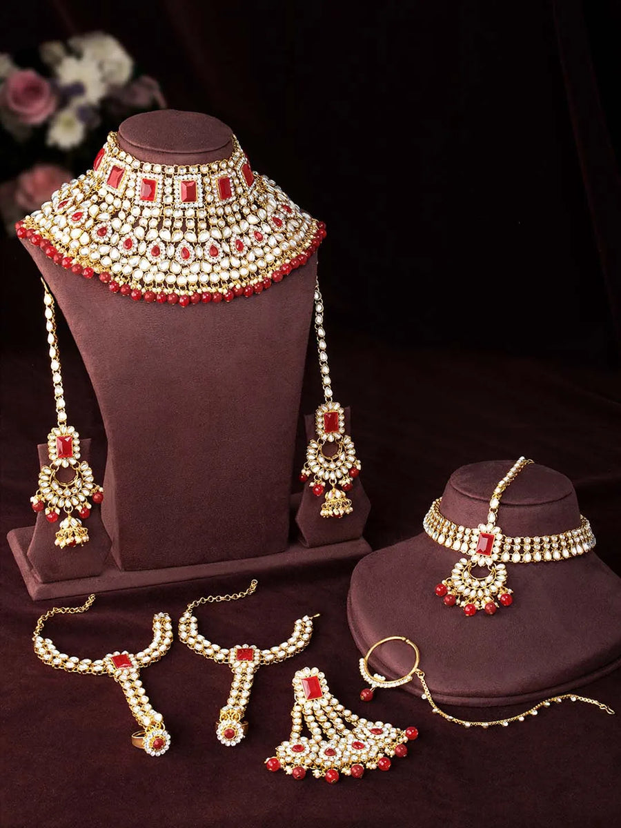 Starry Bridal Set – Sparkling Elegance for Your Big Day | Peora