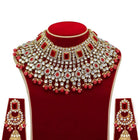 Celestial Charm A Starry Bridal Set - Red