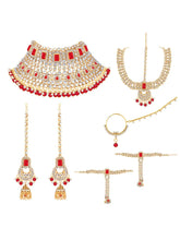 Celestial Charm A Starry Bridal Set - Red
