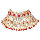 Celestial Charm A Starry Bridal Set - Red